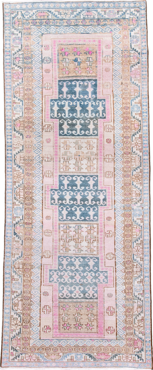 Antique Sarab Runner Rug (3' x 8')